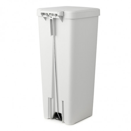 Кош за боклук с педал Brabantia StepUp 1005556, 40 л, Екологични материали, Голям отвор, Светлосив