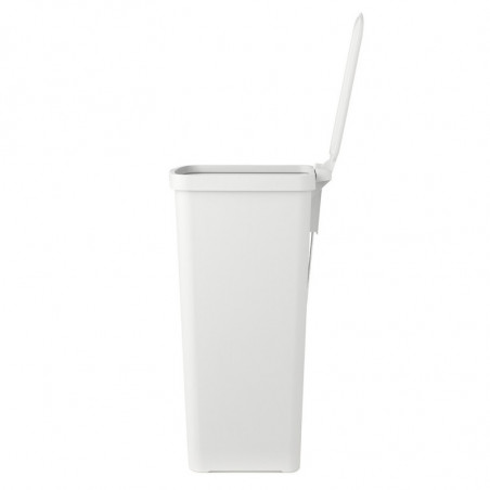 Кош за боклук с педал Brabantia StepUp 1005556, 40 л, Екологични материали, Голям отвор, Светлосив