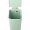 Кош за боклук с педал Brabantia StepUp 1005558, 40 л, Екологични материали, Голям отвор, Светлозелен