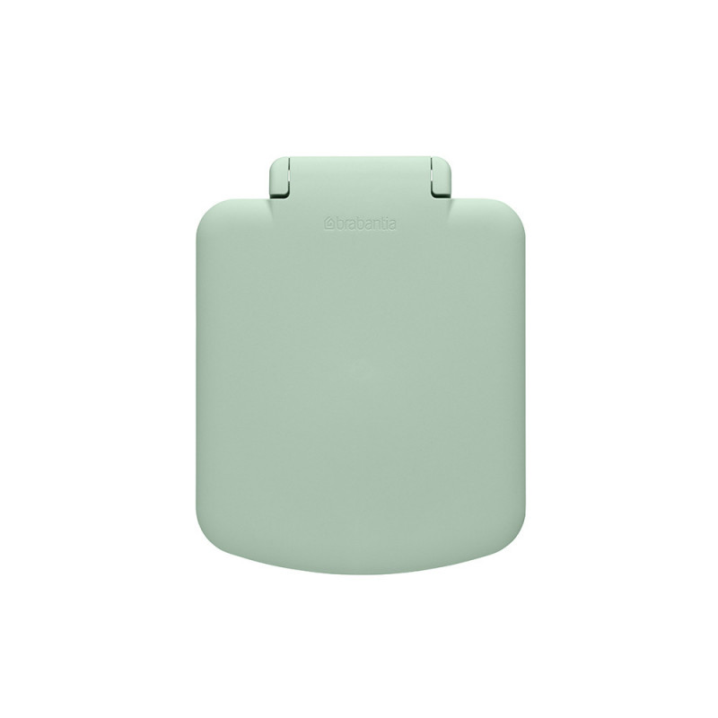 Кош за боклук с педал Brabantia StepUp 1005558, 40 л, Екологични материали, Голям отвор, Светлозелен