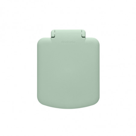 Кош за боклук с педал Brabantia StepUp 1005558, 40 л, Екологични материали, Голям отвор, Светлозелен