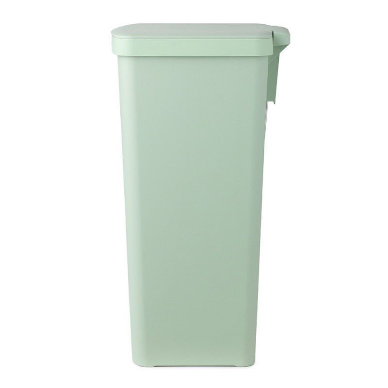 Кош за боклук с педал Brabantia StepUp 1005558, 40 л, Екологични материали, Голям отвор, Светлозелен