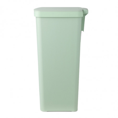 Кош за боклук с педал Brabantia StepUp 1005558, 40 л, Екологични материали, Голям отвор, Светлозелен