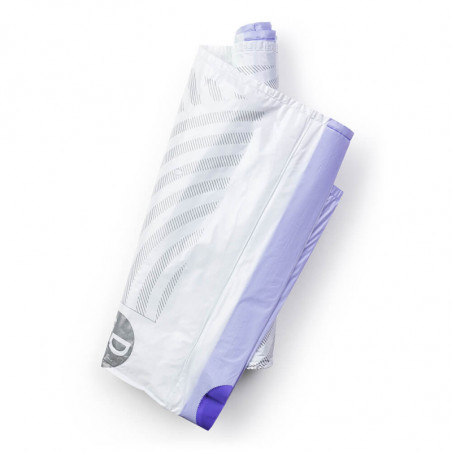Торбички за кош Brabantia PerfectFit Sort&Go/Built-In 1005567, Размер D, 15-20 л, 10 броя, Бял