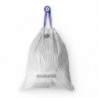 Торбички за кош Brabantia PerfectFit Sort&Go/Built-In 1005567, Размер D, 15-20 л, 10 броя, Бял