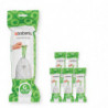 Торба за кош Brabantia PerfectFit NewIcon/Touch 1005571, Размер G, 23-30 л, 120 бр, Бял