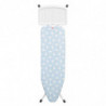 Маса за гладене Brabantia B 1005619, 124x38 см, 7 позиции за регулиране, Поставка за парогенератор, Светлосин