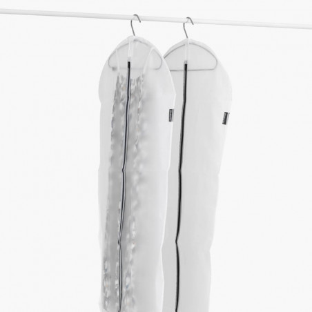 Комплект калъфи за дрехи Brabantia 1005660, L, 60x135 см, Цип, Бял