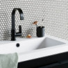 Стойка за четки за зъби Brabantia MindSet 1005684, Лесно почистване, Широк отвор, Минерално покритие, Тъмносив