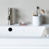 Стойка за четки за зъби Brabantia MindSet 1005685, Лесно почистване, Широк отвор, Минерално покритие, Бял