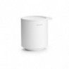 Кутия за аксесоари за баня Brabantia MindSet Mineral 1005687, Противоплъзгаща основа, Минерално покритие, Бял