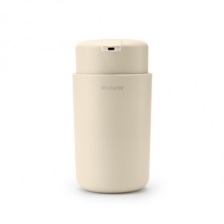 Дозатор за течен сапун Brabantia ReNew 1006264, 250 мл, Нехлъзаща основа, Без прокапване, Бежов