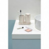 Комплект аксесоари за баня Brabantia ReNew 1006266, 3 части, 250 мл, Устойчиви на корозия, Бежов