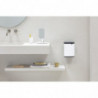 Кош за боклук Brabantia Bo Small 1006621, 4 л, Плавно и безшумно отваряне, Противоплъзгаща основа, Бял