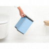 Кош за боклук Brabantia Bo Small 1006626, 4 л, Плавно и безшумно отваряне, Противоплъзгаща основа, Светлосин