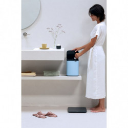 Кош за боклук Brabantia Bo Small 1006626, 4 л, Плавно и безшумно отваряне, Противоплъзгаща основа, Светлосин