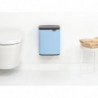 Кош за боклук Brabantia Bo Small 1006631, 7 л, Плавно и безшумно отваряне, Противоплъзгаща основа, Светлосин