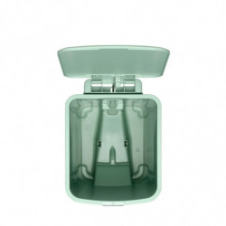 Кош за боклук с педал Brabantia StepUp 1008481, 16 л, Екологични материали, Голям отвор, Светлозелен