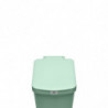 Кош за боклук с педал Brabantia StepUp 1008484, 25 л, Екологични материали, Голям отвор, Светлозелен