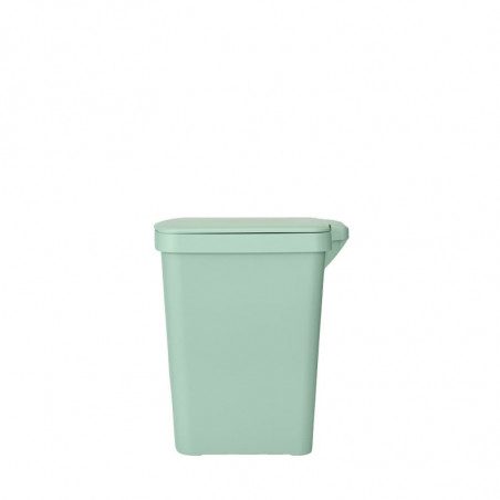 Кош за боклук с педал Brabantia StepUp 1008484, 25 л, Екологични материали, Голям отвор, Светлозелен