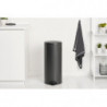 Кош за боклук с педал Brabantia NewIcon 1008850, 30 л, Плавно затваряне, Противоплъзгаща основа, Тъмносив