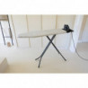 Маса за гладене Brabantia B 1008893, 124x38 см, 7 позиции за регулиране, Голяма поставка за ютия, Светлосив