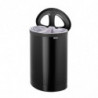 Кош за пране Brabantia Selector 1008917, 55 л, 2 отделения, Вентилационни отвори, Пълнене без отваряне, Черен