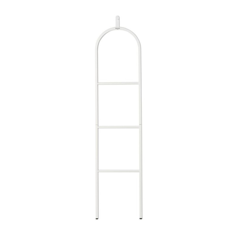Многофункционална закачалка за дрехи Brabantia Linn 1008928, 3 рафта, Овална част за закачане на сако, Устойчива на корозия, Бял