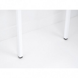 Многофункционална закачалка за дрехи Brabantia Linn 1008928, 3 рафта, Овална част за закачане на сако, Устойчива на корозия, Бял
