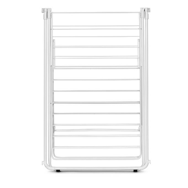Сушилник за дрехи Brabantia Hangon 1004170, 25 м, 8 закачалки, Заключване за деца, Допълнителен прът, Бял