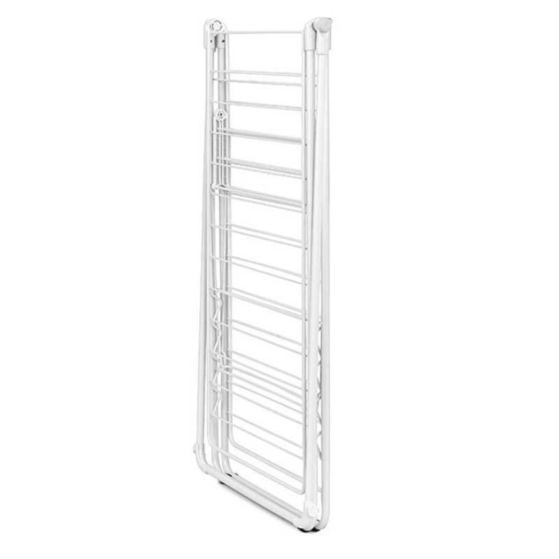Сушилник за дрехи Brabantia Hangon 1004170, 25 м, 8 закачалки, Заключване за деца, Допълнителен прът, Бял