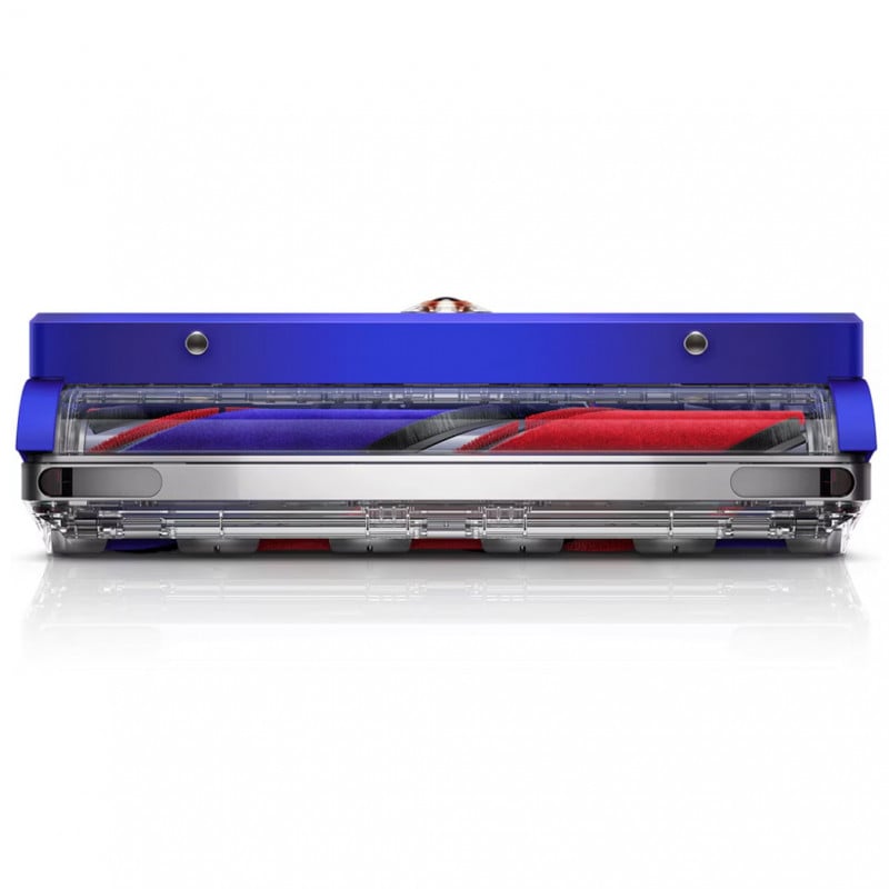 Прахосмукачка робот Dyson RB03 360 Vis Nav Bl/Ni, Автономия до 65 мин, SMART, 26 сензора, 360C визуална навигация, Гласово управление, Син/никел