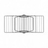 Сушилник за дрехи Brabantia Hangon 1004165, 20 м, 6 закачалки, Регулируем, Заключване за деца, Черен/мат