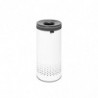 Кош за пране Brabantia 1004178, 35 л, Пластмасов капак, Пълнене без отваряне, Вентилационни отвори, Бял