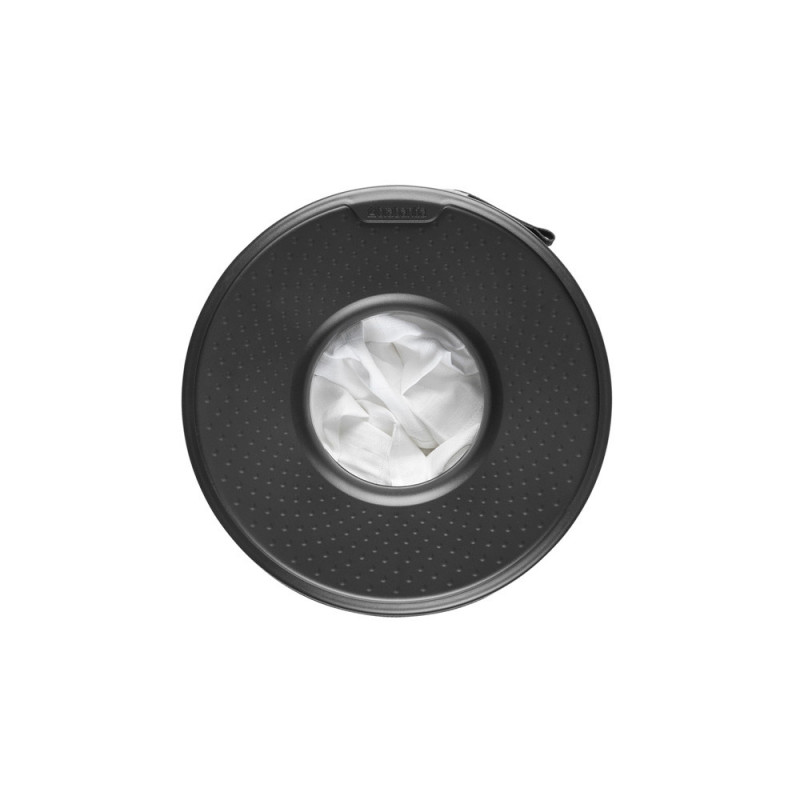 Кош за пране Brabantia 1004178, 35 л, Пластмасов капак, Пълнене без отваряне, Вентилационни отвори, Бял