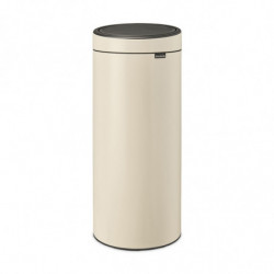 Кош за боклук Brabantia Touch Bin New 1005544, 30 л, Безшумно и плавно затваряне, Бежов