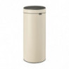 Кош за боклук Brabantia Touch Bin New 1005544, 30 л, Безшумно и плавно затваряне, Бежов