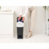 Кош за боклук с педал Brabantia StepUp 1008479, 16 л, Екологични материали, Голям отвор, Тъмносив