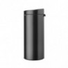 Кош за боклук Brabantia Touch Bin New 1008860, 30 л, Безшумно и плавно затваряне, Тъмносив