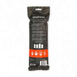Торбички за кош Brabantia PerfectFit Touch/Push/Big Bin 647036, Размер H, 50-60 л, 10 броя, Бял
