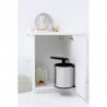 Кош за боклук за вграждане Brabantia Built-In 647044, 15 л, Широк отвор, Пластмасова вътрешна кофа, Инокс