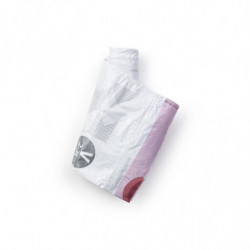 Торбички за кош Brabantia PerfectFit NewIcon 650533, Размер V, 3 л, 20 броя, Бял