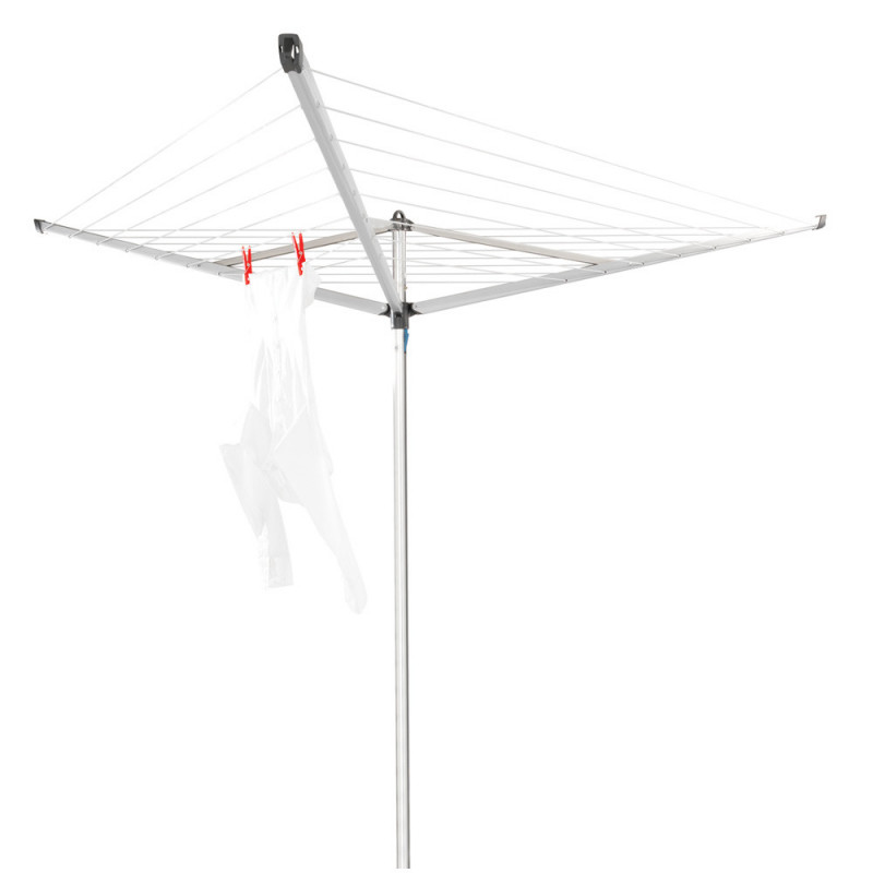 Външен простор Brabantia Essential 1003460, 30 м, Котва за бетониране, Калъф, Резистентен на корозия, Инокс