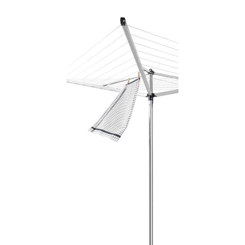 Външен простор Brabantia Essential 1003460, 30 м, Котва за бетониране, Калъф, Резистентен на корозия, Инокс
