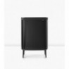 Кош за пране Brabantia Bo 1004177, 2x45 л, Пълнене без отваряне, Вентилационни отвори, Регулируеми крачета, Черен