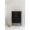 Кош за пране Brabantia Bo 1004177, 2x45 л, Пълнене без отваряне, Вентилационни отвори, Регулируеми крачета, Черен