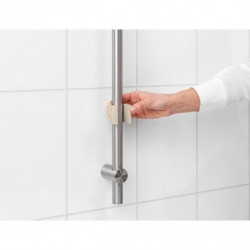 Органайзер за душ Brabantia ReNew 1006272, 7.5х13.3х24.4 см, Дъно с отвори за вода, Устойчивост на корозия, Бежов