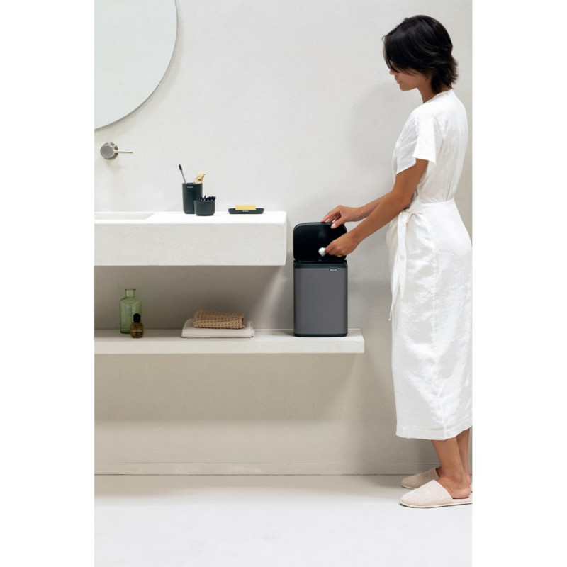 Кош за смет Brabantia Bo Small 4L, Platinum