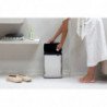 Кош за боклук Brabantia Bo Small 1006630, 7 л, Плавно и безшумно отваряне, Противоплъзгаща основа, Инокс