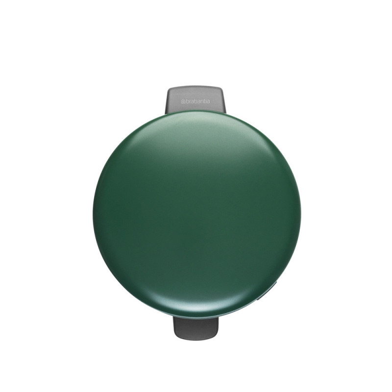 Кош за боклук с педал Brabantia NewIcon 1003210, 30 л, Плавно затваряне, Противоплъзгаща основа, Тъмнозелен